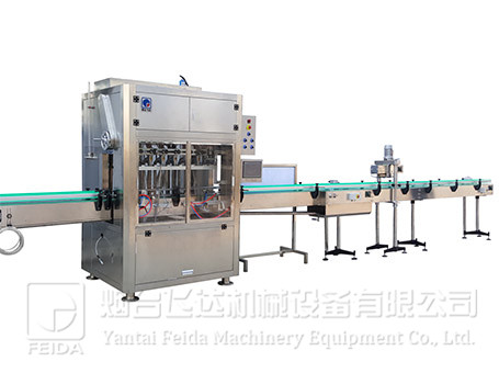 全自動(dòng)等液位食用油灌裝機(jī)