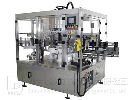 回轉(zhuǎn)式冷膠貼標(biāo)機(jī)